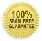 No Spam Guaranteed